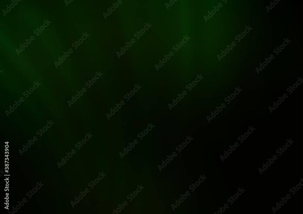 Fototapeta premium Light Green vector bokeh pattern.