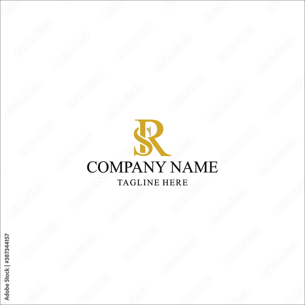Simple elegant logo with Simple elegant logo with