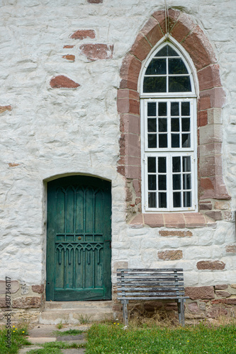 Entrance to an old chappel in Germany © Dominique