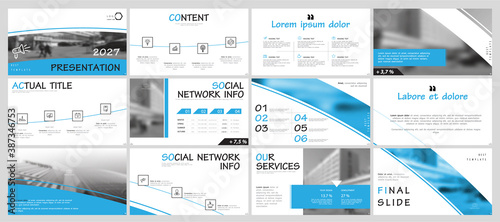 Business presentation template.Vector set, elements of infographics, white background. Flyer, postcard, corporate report, marketing  advertising banner.Slideshows, brochure, leaflets, an annual report