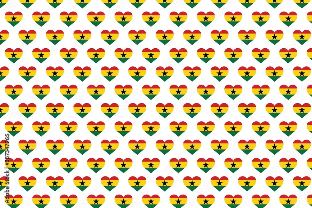 Pattern Love flag design backround 