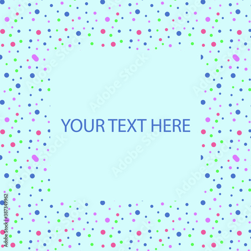  Abstract banner with space for text. Design of leaflets, banners, brochures and postcards