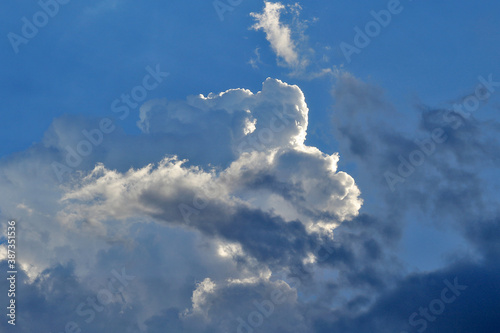 clouds in the sky