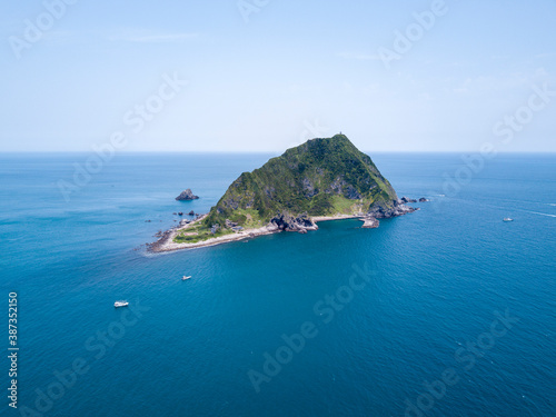 May 19, 2018, Keelung Islet stands northeast off Keelung. It is the most prominent island landmark in northern Taiwan.