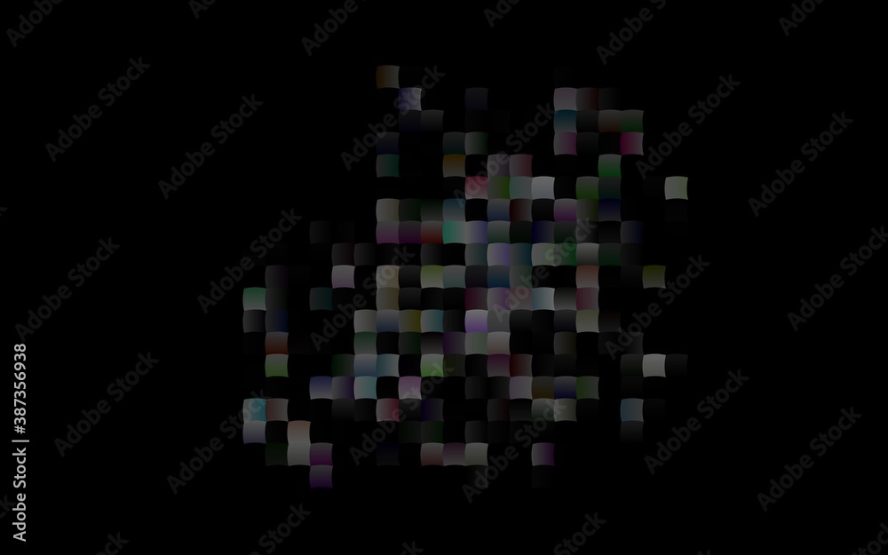 Dark Silver, Gray vector background with rectangles. Dark Silver, Gray vector background with rectangles.