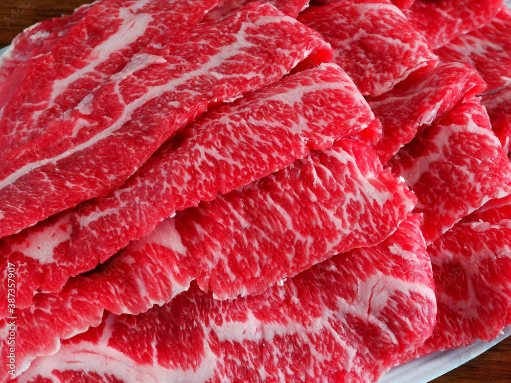 焼肉用の牛肉 焼肉用の牛肉