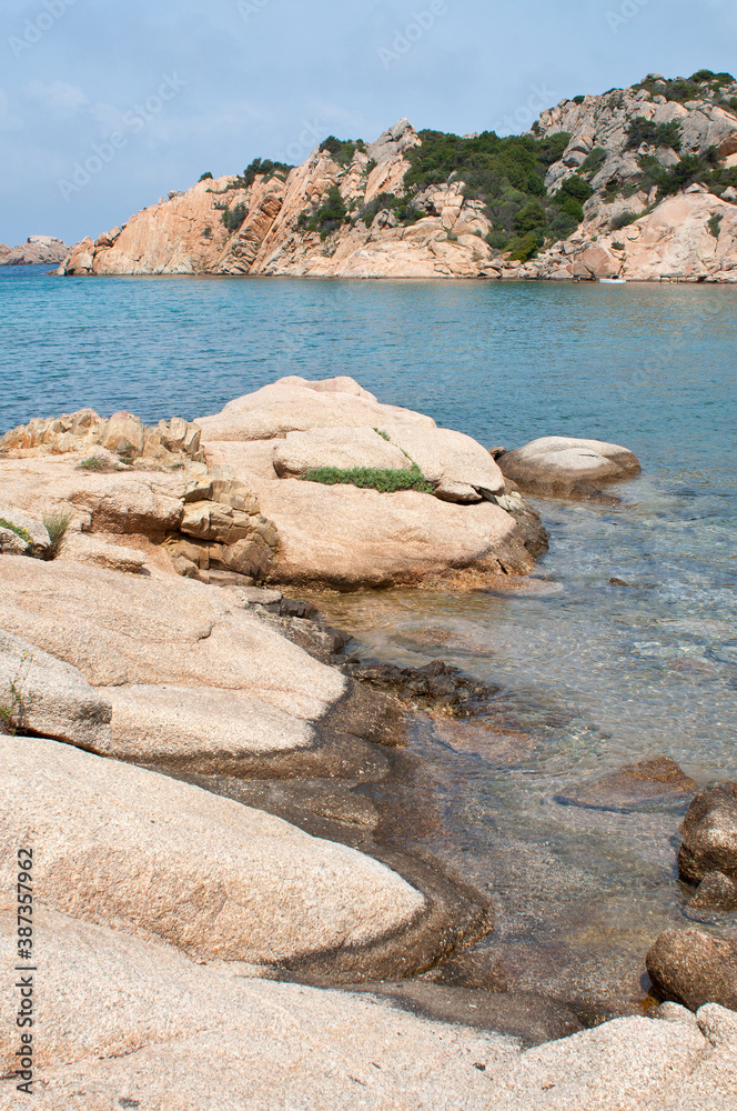 Cala Spalmatore beach, La Maddalena, Olbia - Tempio district, Sardinia, Italy, Europe