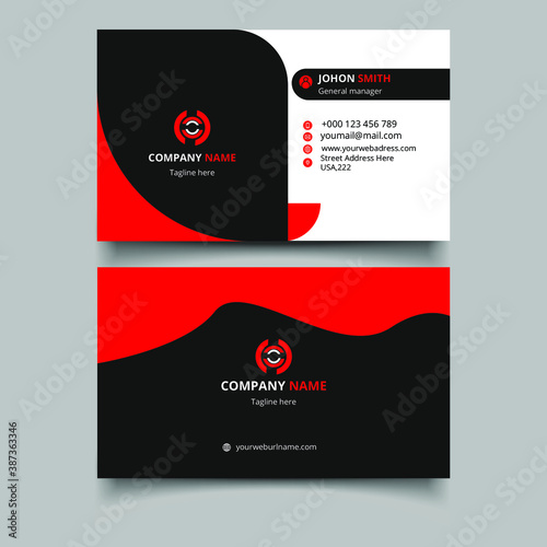 Business Card Design Template