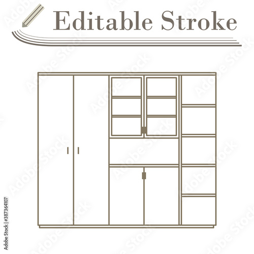 Office Cabinet Icon