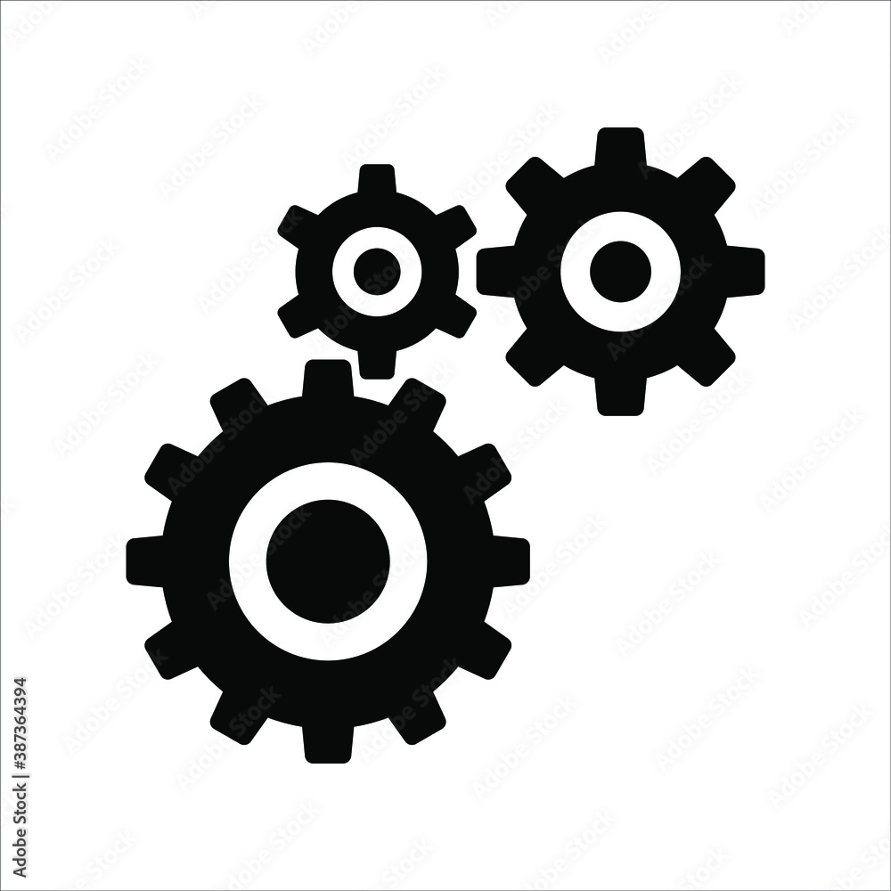 Loading process. Update system icon. Concept of upgrade application progress icon for graphic and web design on white background