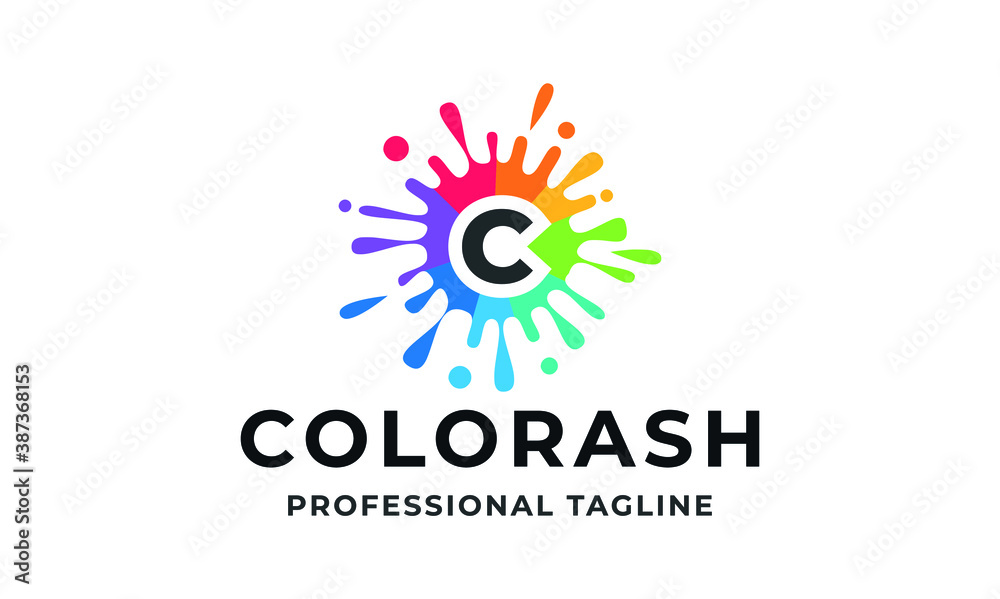 Colorash Vector Logo Template