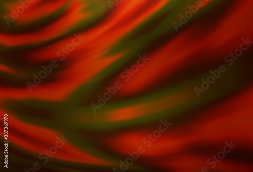 Dark Orange vector colorful abstract background.