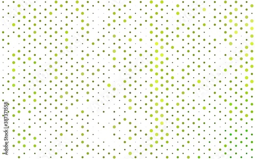 Light Green vector texture with disks.