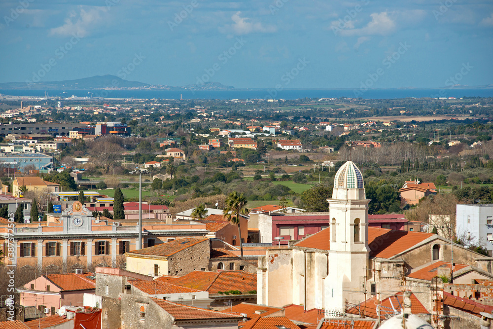 cityscape of sassari
