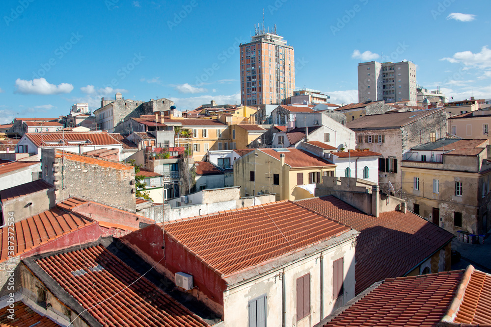 cityscape of sassari