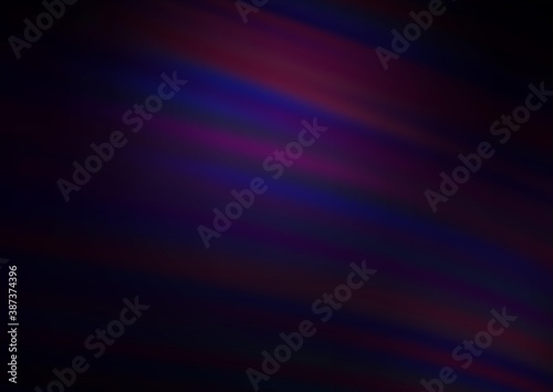 Dark Purple vector blurred shine abstract background.