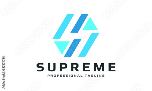 Supreme Vector Logo Template