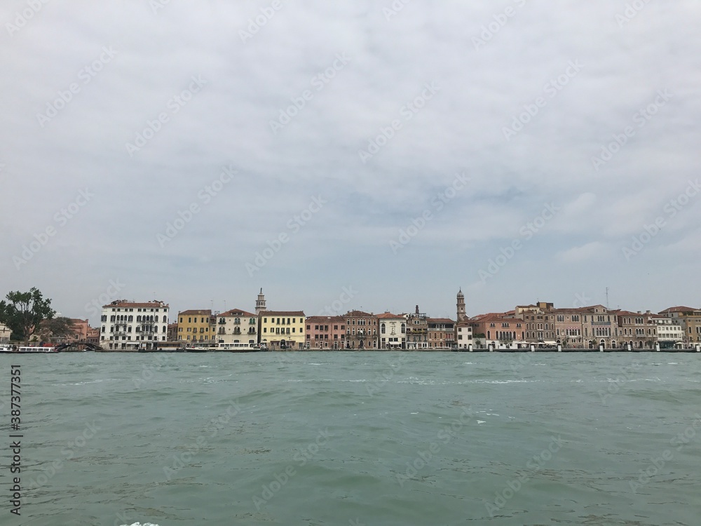 Venice canal view city