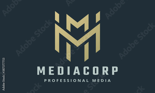 Media Corp Vector Logo Template