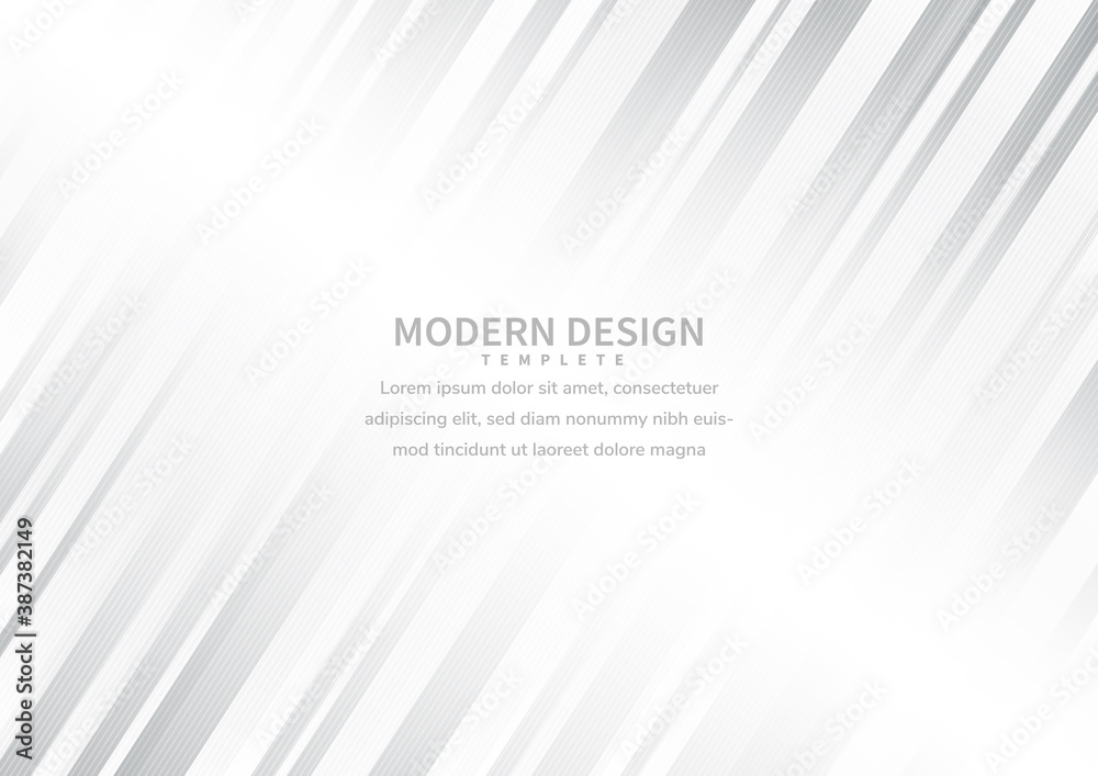 Obraz premium Abstract diagonal white background.