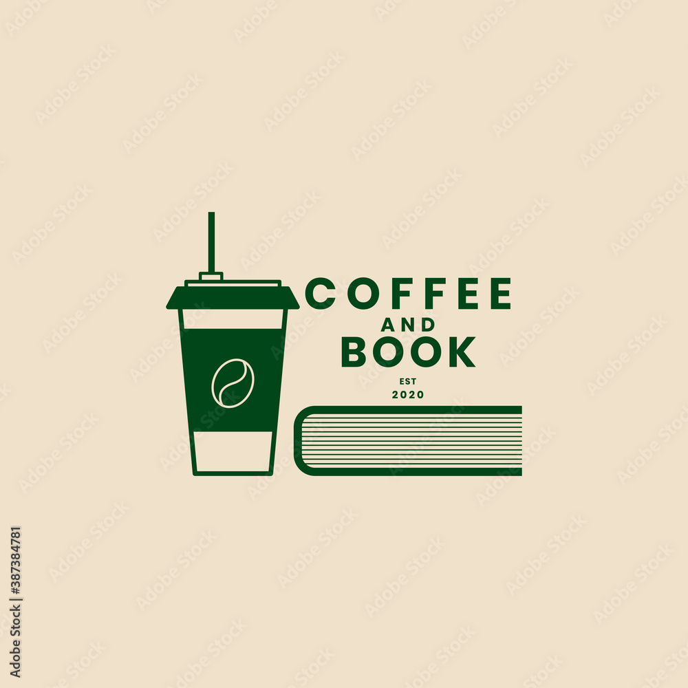 Editable coffee logo and book template for coffee shop logos Editable coffee logo and book template for coffee shop logos