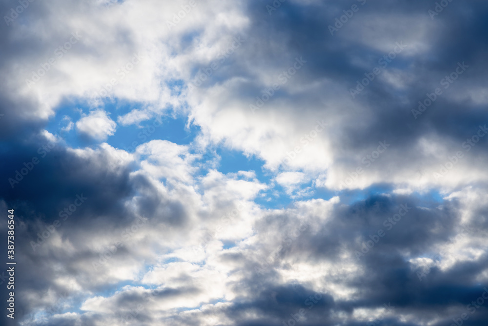 blue sky background with white clouds autumn day blue sky background with white clouds autumn day