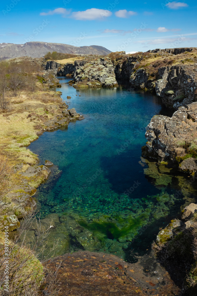 Islande, parc national Þingvellir