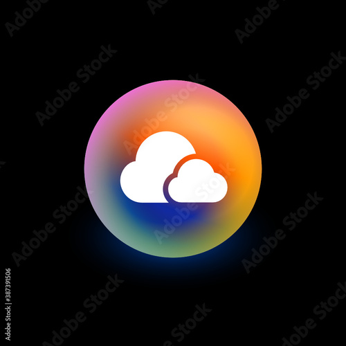 Clouds - App Button