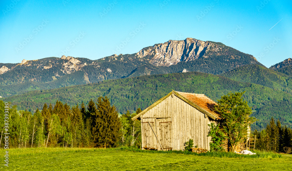 landscape near benediktbeuern