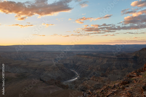 The view of Fish River Canyon