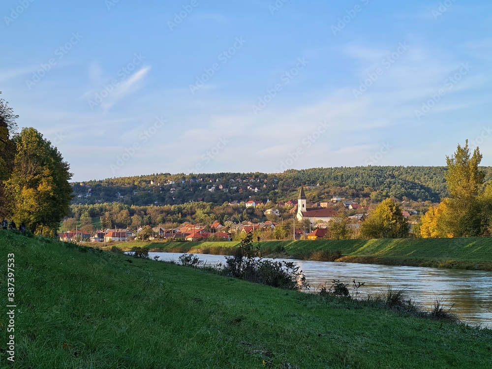 Ťahanovská dedina, Ťahanovce village, Hornád Košice Slovakia, autumn scenery