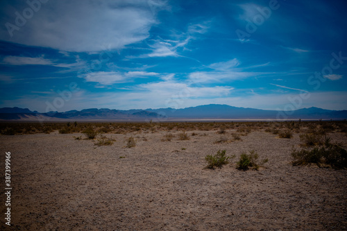 Desert landscape in Las Vegas