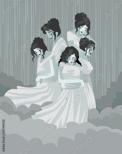 hyades rain makers sisters nymphs greek mythology tale