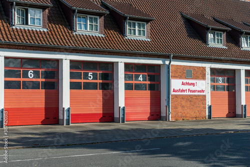Fire station in Stralsund