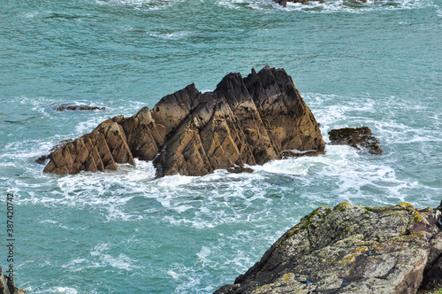 Rocks on Pembrokeshire Coast