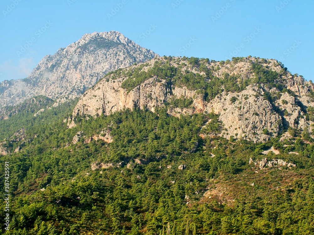 Taurus  Mountains near Antalya in Turkey