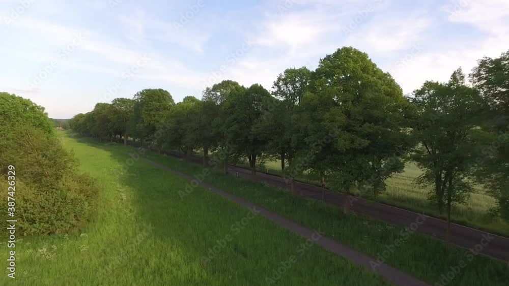Drone shot of forest and fields 4k PRORES Footage Drone shot of forest and fields 4k PRORES Footage