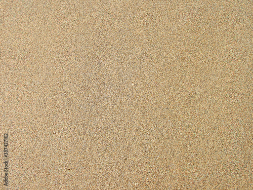 The sand on the beach