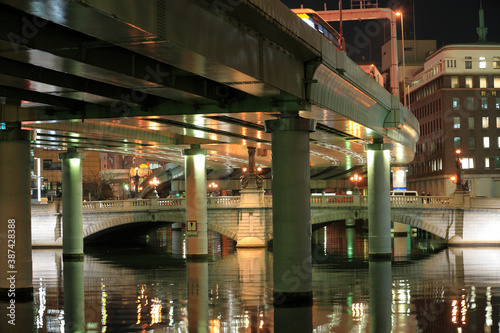 日本橋川夜景