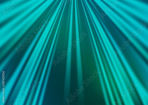 Light Blue, Green vector backdrop with long lines.