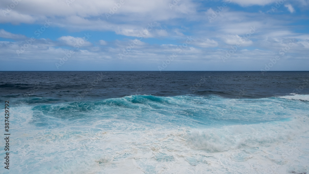 Fototapeta premium raging sea, Indian Ocean