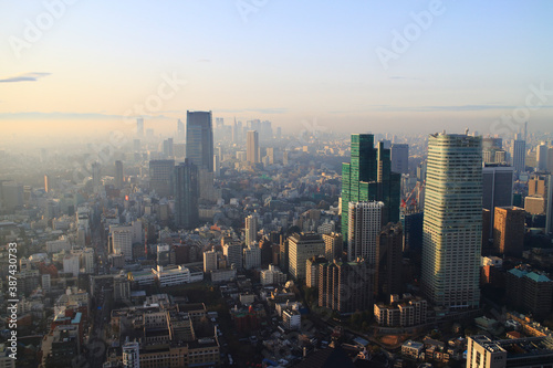 東京都心シルエット