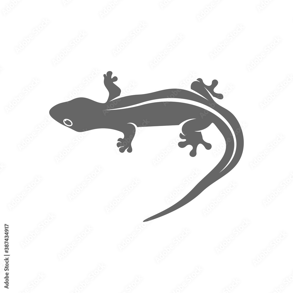 Obraz premium Lizard logo design vector template, Illustration design Lizard, Symbol Icon