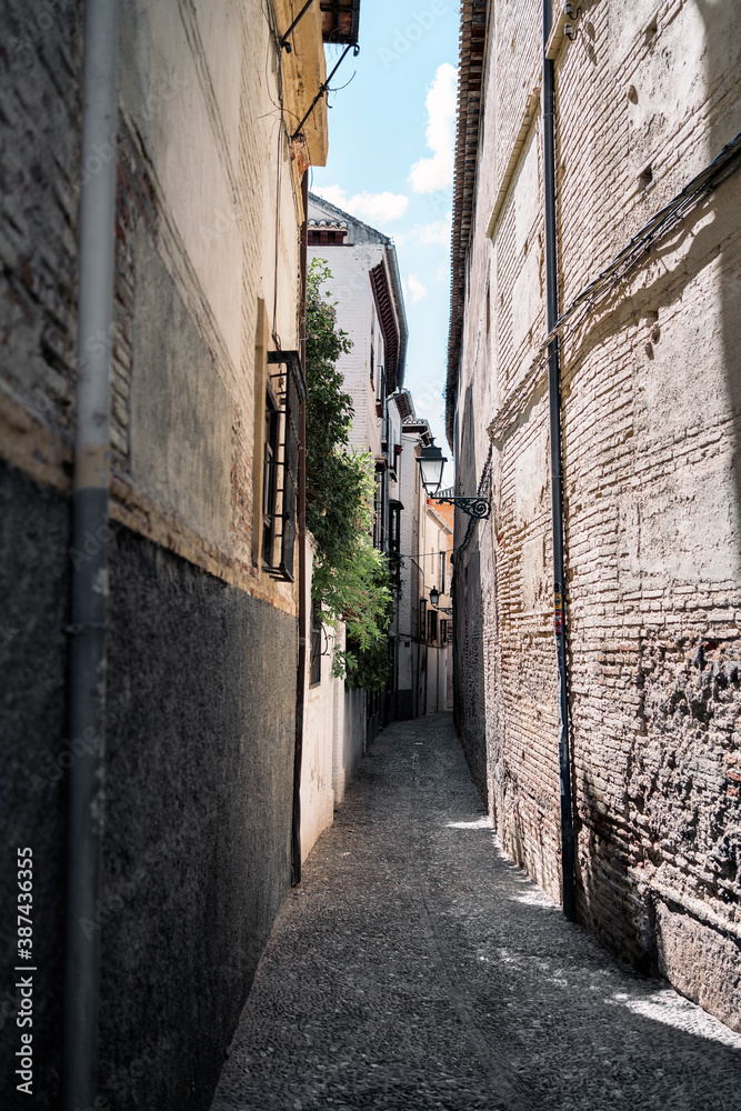 Obraz premium Streets of Granada in Spain