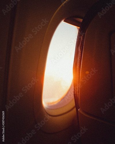 Flugzeugfenster