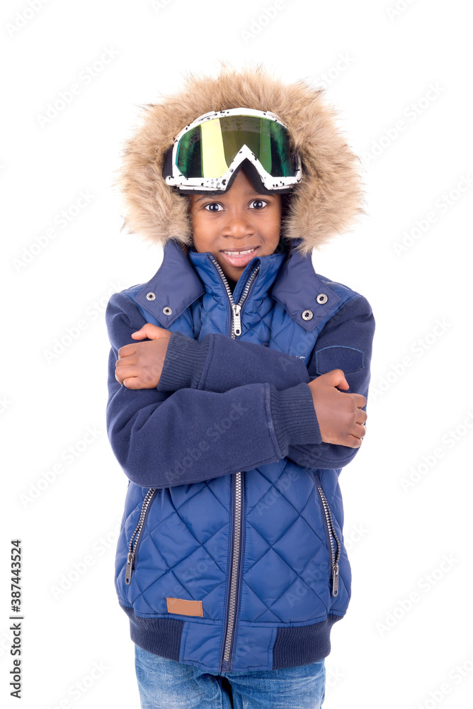 little boy posing isolated in white little boy posing isolated in white