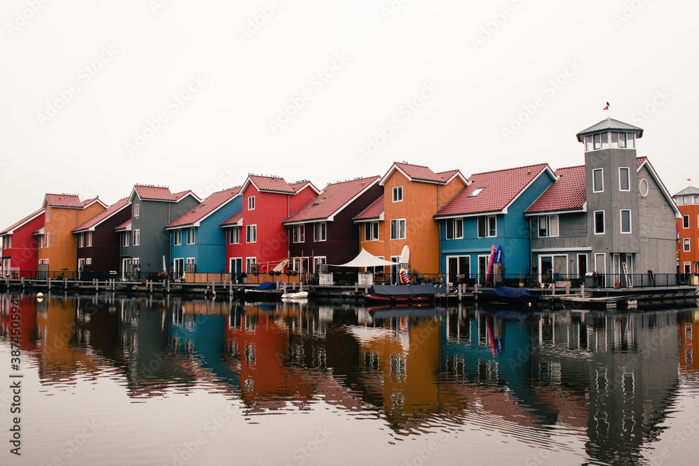 houses on the river