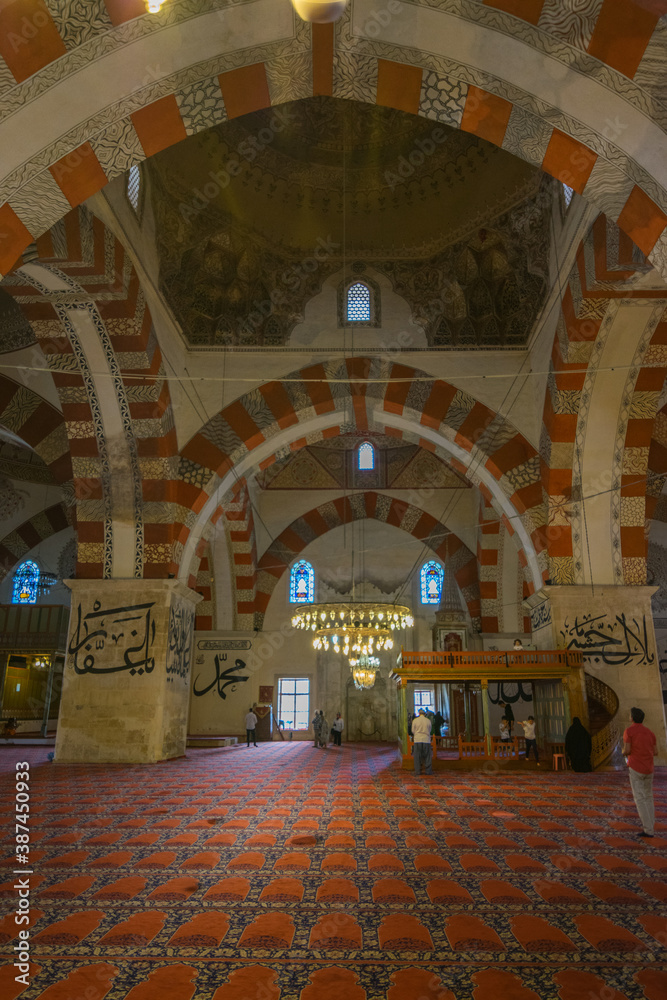 interior of a mosque