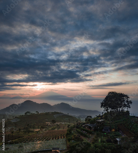 Sunrise in The Silancur Highland photo