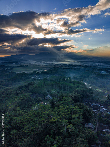 Sunrise and Cloud